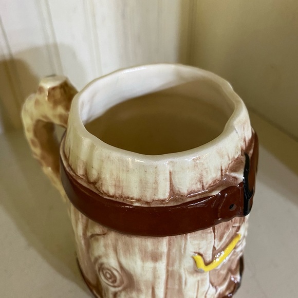 Vintage Twin Winton beer stein mug steer barrel, farmhouse - Picture 4 of 7